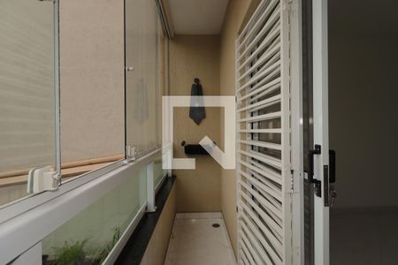 Varanda da Sala de apartamento para alugar com 3 quartos, 93m² em Vila Junqueira, Santo André