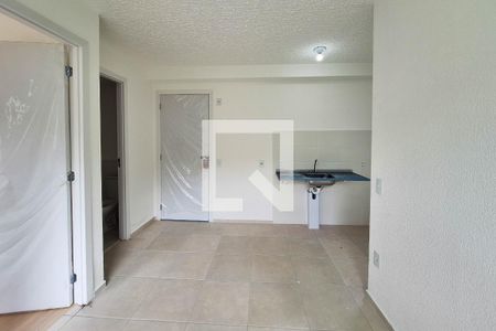 Sala de apartamento para alugar com 2 quartos, 48m² em Rio do Ouro, São Gonçalo