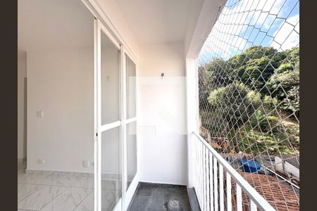 Varanda da Sala de apartamento à venda com 2 quartos, 54m² em Vila Guedes, São Paulo