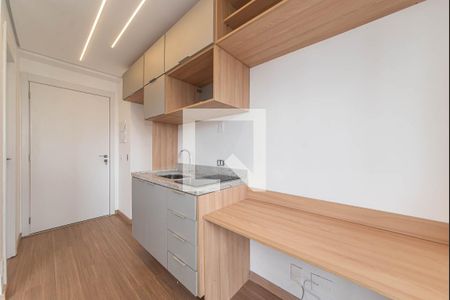 Cozinha de kitnet/studio para alugar com 1 quarto, 20m² em Santo Amaro, São Paulo