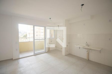 Sala/Cozinha de apartamento para alugar com 1 quarto, 58m² em Rio do Ouro , São Gonçalo