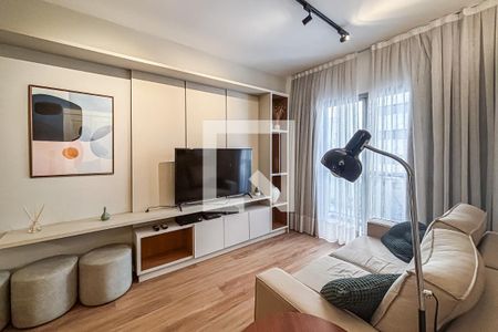 Sala de apartamento para alugar com 2 quartos, 80m² em Itaim Bibi, São Paulo