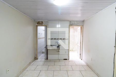 Sala/Cozinha de apartamento para alugar com 1 quarto, 27m² em Azenha, Porto Alegre