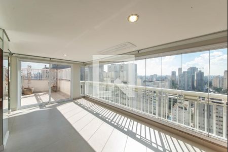 Sala de apartamento à venda com 4 quartos, 341m² em Vila Cordeiro, São Paulo
