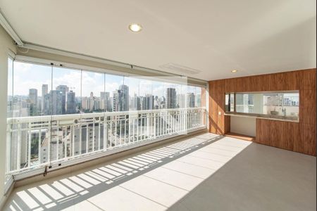 Sala de apartamento à venda com 4 quartos, 341m² em Vila Cordeiro, São Paulo