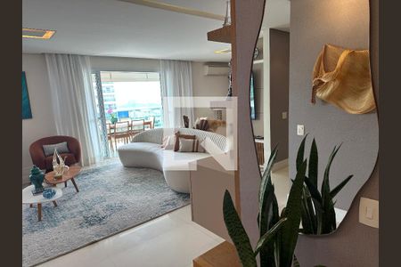  Sala de Estar de apartamento à venda com 3 quartos, 202m² em Alphaville Empresarial, Santana de Parnaíba