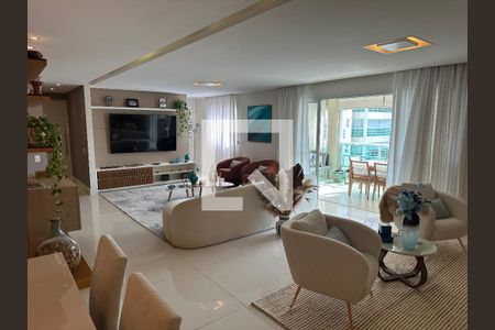  Sala de Estar de apartamento à venda com 3 quartos, 202m² em Alphaville Empresarial, Santana de Parnaíba