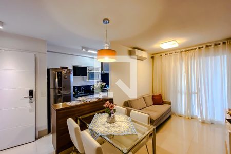 Sala de apartamento para alugar com 1 quarto, 50m² em Jardim Analia Franco, São Paulo