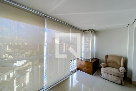 Varanda da Sala de apartamento para alugar com 1 quarto, 50m² em Jardim Analia Franco, São Paulo