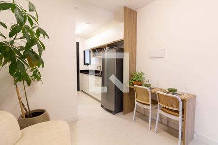 Sala de apartamento para alugar com 1 quarto, 25m² em Jardim Bonfiglioli, São Paulo