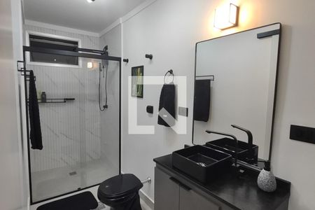 Banheiro 1 de apartamento à venda com 1 quarto, 66m² em Santo Antônio, São Caetano do Sul