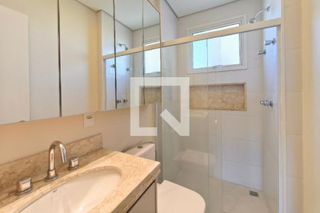 Banheiro Suíte de apartamento para alugar com 3 quartos, 91m² em Swiss Park, Campinas