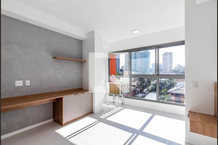 Sala e Quarto de apartamento para alugar com 1 quarto, 28m² em Santana, São Paulo