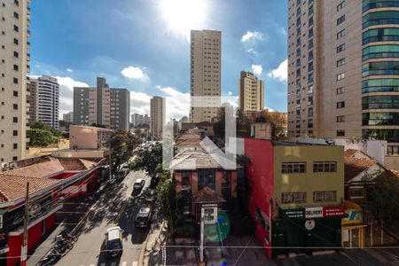 Sala e Quarto - Vista de apartamento para alugar com 1 quarto, 28m² em Santana, São Paulo