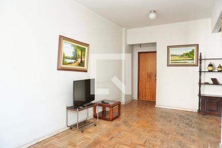 Sala  de apartamento à venda com 3 quartos, 65m² em Lourdes, Belo Horizonte