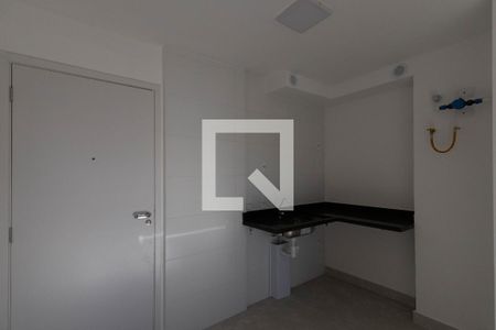Sala / Cozinha  de kitnet/studio para alugar com 1 quarto, 27m² em Vila Mazzei, São Paulo