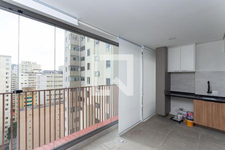 Varanda de kitnet/studio para alugar com 1 quarto, 42m² em Perdizes, São Paulo