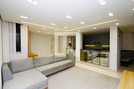 Sala de apartamento à venda com 4 quartos, 160m² em Gutierrez, Belo Horizonte