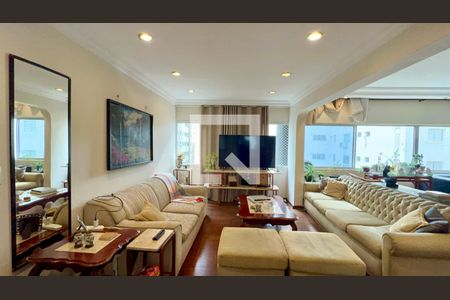 Sala de TV de apartamento à venda com 3 quartos, 160m² em Jardim Paulista, São Paulo