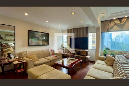 Sala de TV de apartamento à venda com 3 quartos, 160m² em Jardim Paulista, São Paulo