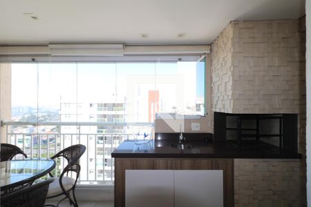 Varanda Gourmet de apartamento à venda com 2 quartos, 77m² em Santa Paula, São Caetano do Sul