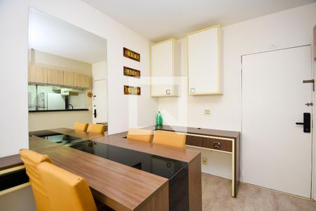 sala de jantar de apartamento para alugar com 1 quarto, 41m² em Pinheiros, São Paulo