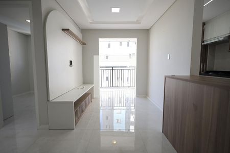 Sala de apartamento para alugar com 2 quartos, 47m² em Vila Valparaíso, Santo André