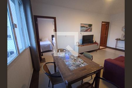 Sala de apartamento para alugar com 2 quartos, 60m² em Boqueirão, Santos