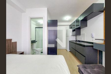 Studio de kitnet/studio para alugar com 1 quarto, 18m² em Santo Amaro, São Paulo