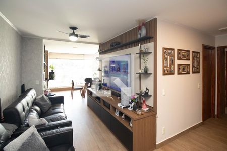 Sala  de apartamento à venda com 2 quartos, 78m² em Vila Leonor, São Paulo