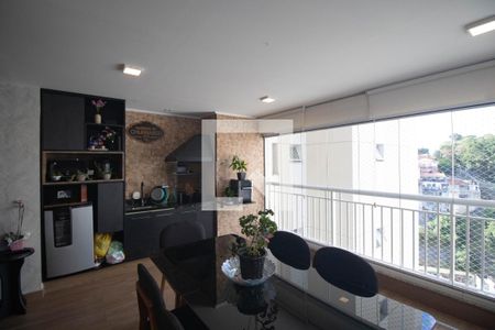 Varanda  de apartamento à venda com 2 quartos, 78m² em Vila Leonor, São Paulo