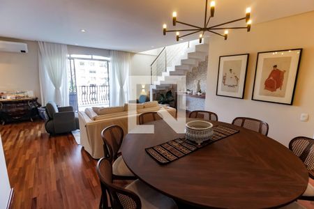 Sala 1 de apartamento para alugar com 4 quartos, 290m² em Real Parque, São Paulo