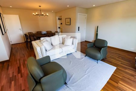 Sala 1 de apartamento para alugar com 4 quartos, 290m² em Real Parque, São Paulo