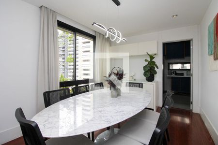 Sala de jantar  de apartamento à venda com 3 quartos, 210m² em Morumbi, São Paulo