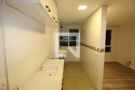 Sala / Cozinha de apartamento à venda com 2 quartos, 48m² em Vila Zefira, São Paulo