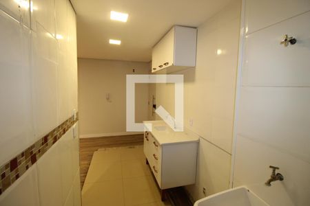 Sala / Cozinha de apartamento à venda com 2 quartos, 48m² em Vila Zefira, São Paulo