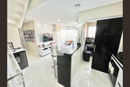 Sala/Cozinha de apartamento à venda com 2 quartos, 105m² em Lauzane Paulista, São Paulo