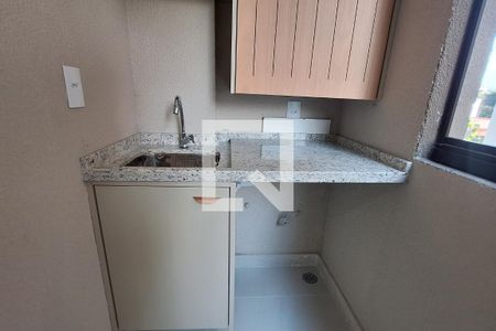 Varanda  de apartamento para alugar com 1 quarto, 52m² em Parque das Nações, Santo André