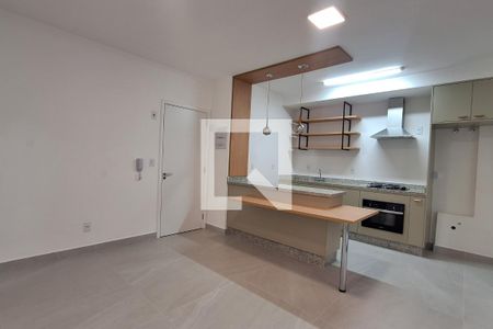 Sala de apartamento para alugar com 1 quarto, 52m² em Parque das Nações, Santo André