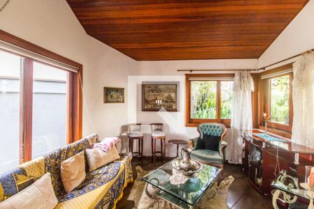 Sala  de casa de condomínio para alugar com 2 quartos, 480m² em Residencial Dez (alphaville), Santana de Parnaíba