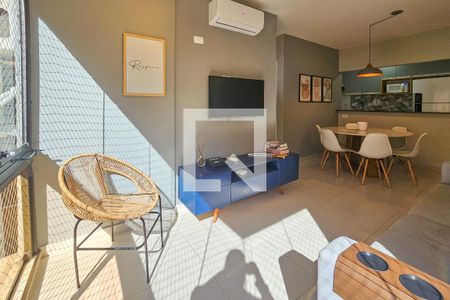 Apartamento para alugar com 2 quartos, 70m² em Jardim Praiano, Guarujá