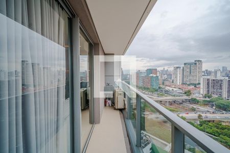 Varanda de apartamento à venda com 1 quarto, 62m² em Pinheiros, São Paulo