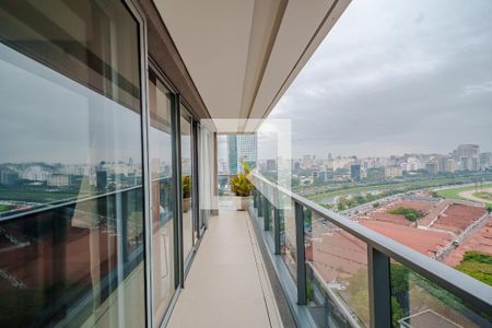 Varanda de apartamento à venda com 1 quarto, 62m² em Pinheiros, São Paulo