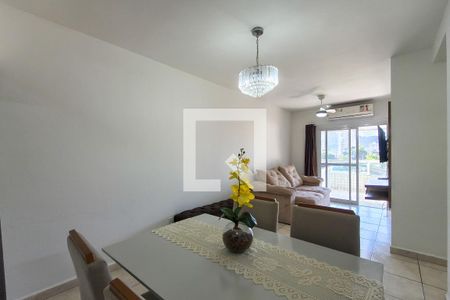 Sala de apartamento para alugar com 2 quartos, 80m² em Canto do Forte, Praia Grande