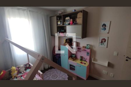 Quarto 2 de apartamento à venda com 3 quartos, 93m² em Vila Bastos, Santo André