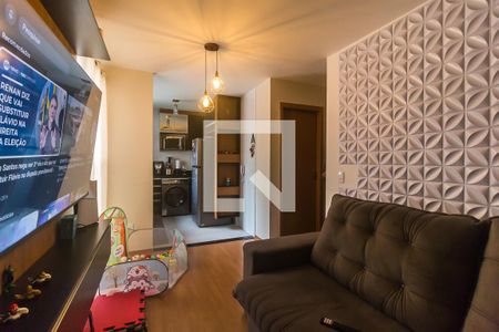 Sala de apartamento para alugar com 2 quartos, 42m² em Saubana, Mogi das Cruzes