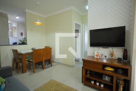 Sala  de apartamento à venda com 2 quartos, 75m² em Centro, São Bernardo do Campo