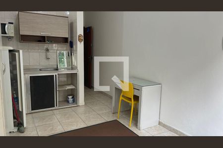 Sala/Cozinha de apartamento para alugar com 1 quarto, 28m² em Flamengo, Rio de Janeiro
