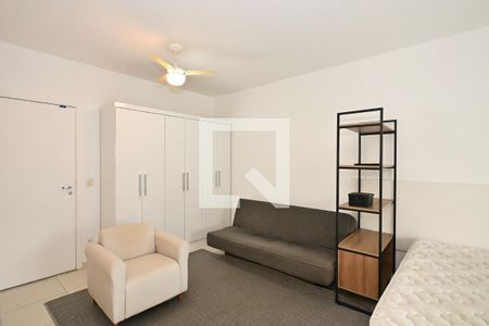 Sala/Quarto de kitnet/studio para alugar com 1 quarto, 35m² em Brooklin, São Paulo