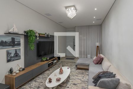 Sala de Estar de casa de condomínio para alugar com 2 quartos, 116m² em Vila Monte Alegre Ii, Paulínia